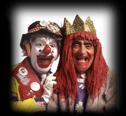J P patches and Gertrude