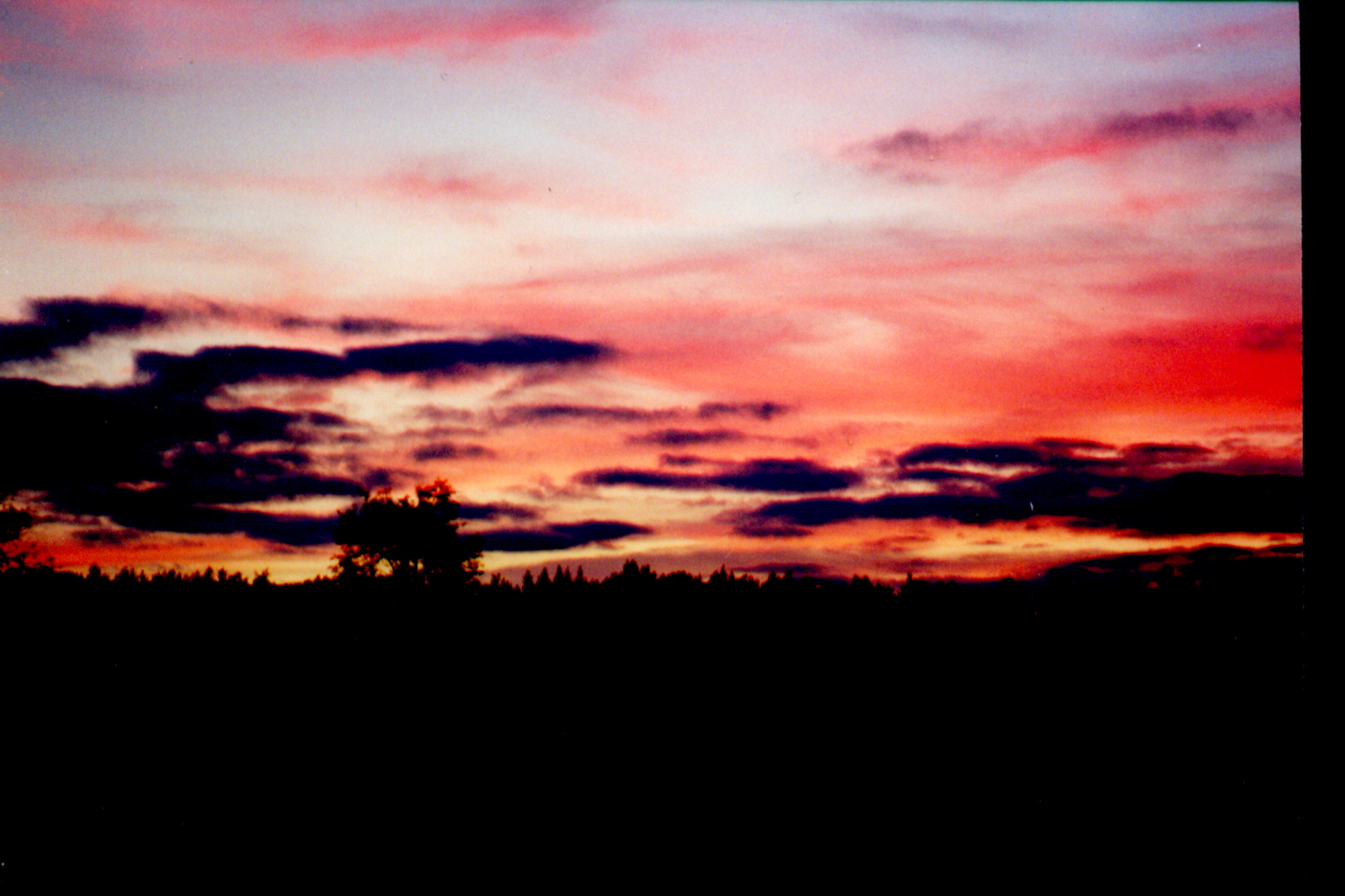 Beautiful finnish sunset..