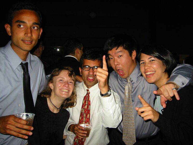 Ajit, Devon,Soumya, yours truly and Cindy