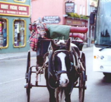 Jaunty Car, waiting for us.