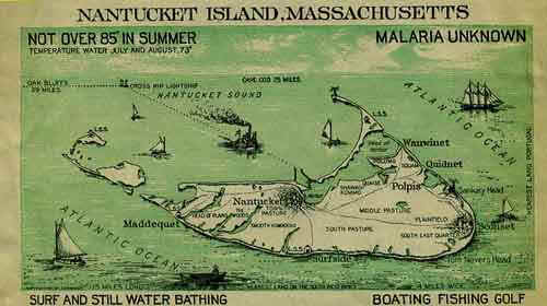 Map of Nantucket