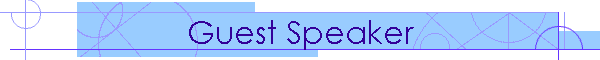 Guest Speaker