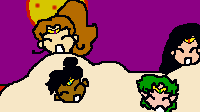 The Senshi face danger at Non-Evil Pizza!