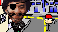 Jackie Chan moonlights as a bouncer! OH NO!