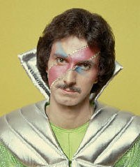 A member of the Sci-Fi Disco Band MECO [image (c) corbis.com]