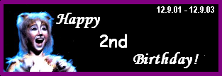 I also counted down for birthday number two, but somehow missed it, then found myself a week past the date with no banner or celebration whatsoever.  Is it sad that I felt like I had let MWJ down a little?