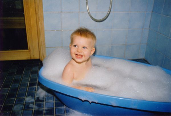 Splishy splashy.