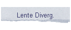 Lente Diverg.
