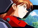 Asuka esperando la batalla