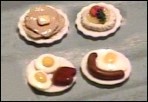Breakfast plates