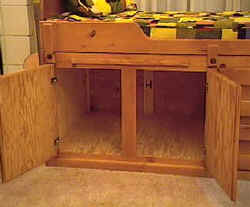 Huge cabinet space!