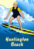 Huntington Beach surfer