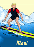 Maui surfer