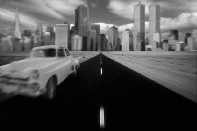 "Open Road USA" (copyright 1999 Melissa Aellos)