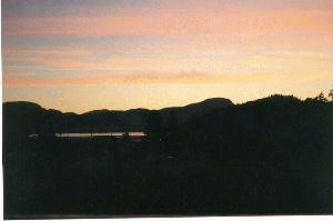 View 4 - sunrise over the mountains
