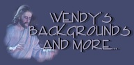 Background courtesy of Wendy's Backgrounds