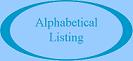 Wade Whimsies Alphabetical Listing