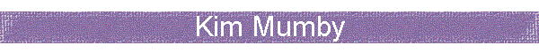 Kim Mumby