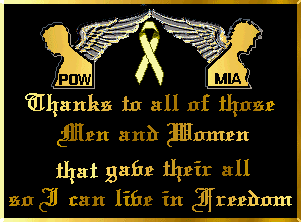 Thanks to all those men & women who gave their all, so I can live in freedom.