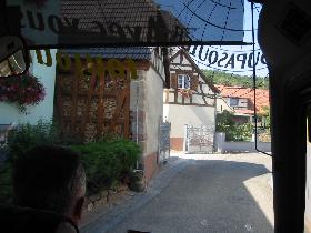 Very narrow streets