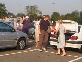 Meeting at the car park