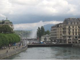Looking towards the lake