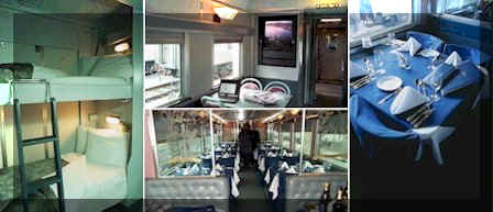 Fotos cortes�a VIA Rail Canada.