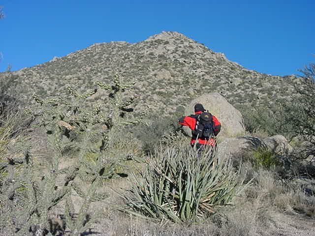 Mike French, Hiking around on Scandia Peak