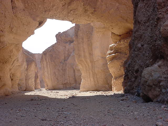 Natural Arch in Death Valley NP