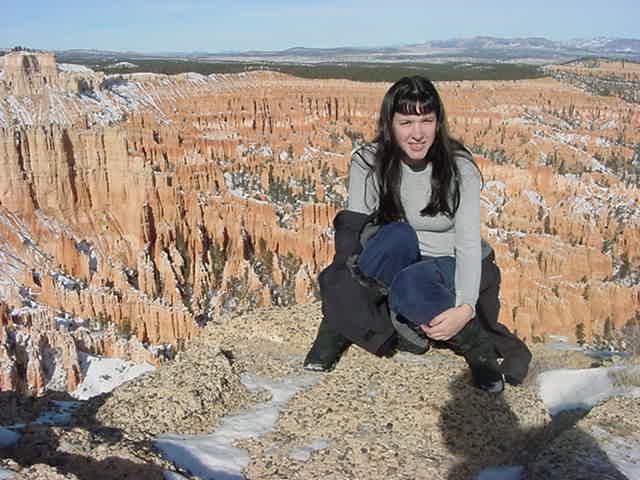 Barby Evans at Bryce Canyon