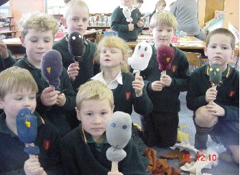 Rm 7 puppet-making