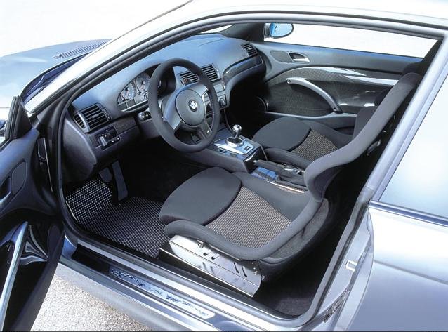 E46 M3 CSL Coupe - Interior view