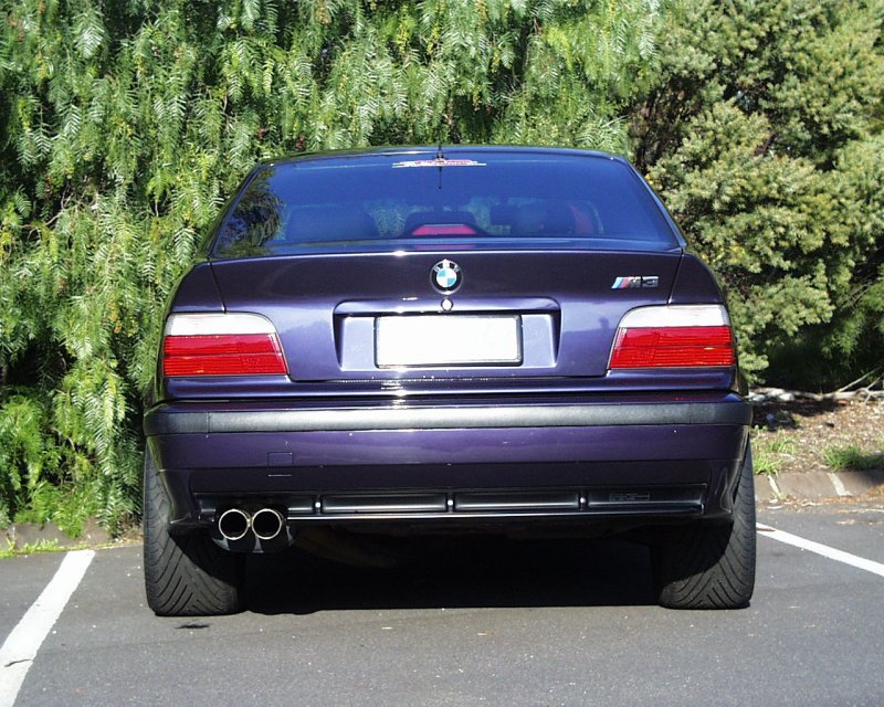 My M3 - Rear shot