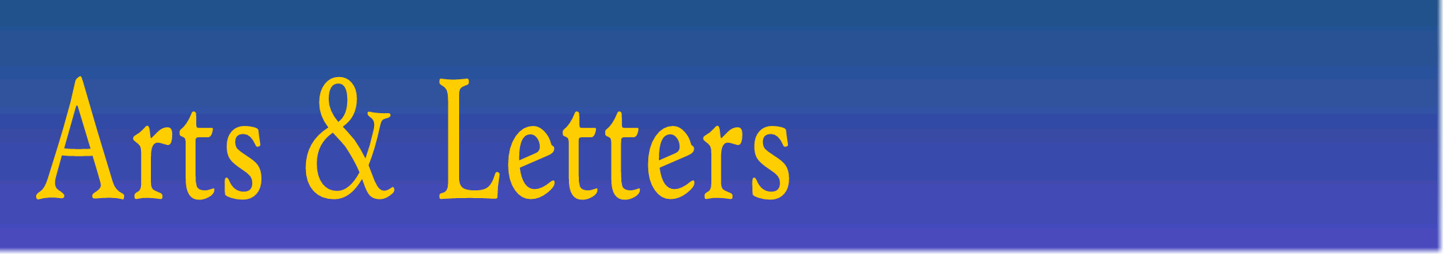 arts & letters