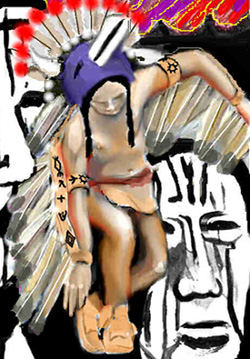 American Indian dancing