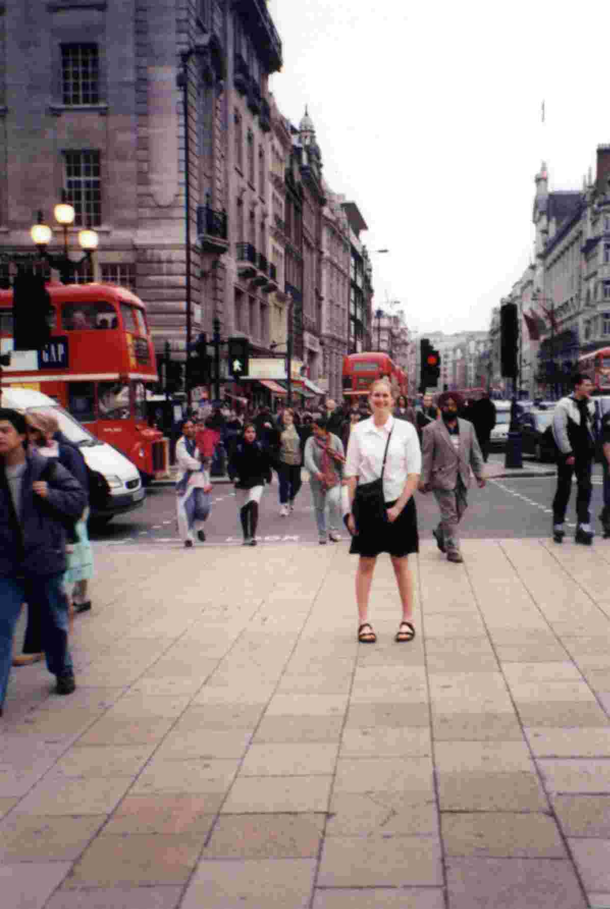 Friday in the middle of London