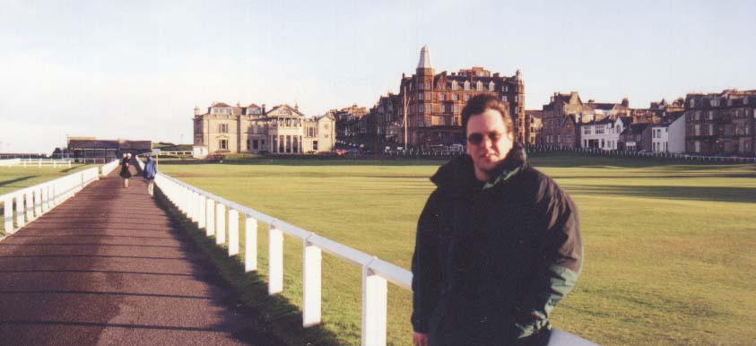 Me by St. Andrews golf course