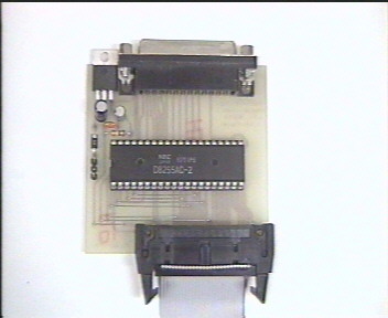 photo of populated PCB