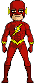 Flash played by John Wesley Shipp