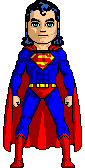 Superman with Long Hair