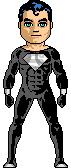 Superman in Black Rejuvenation Suit