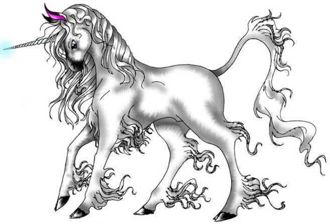 unicorn, artist unknown 