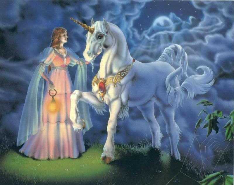under the moon, artist unknown 