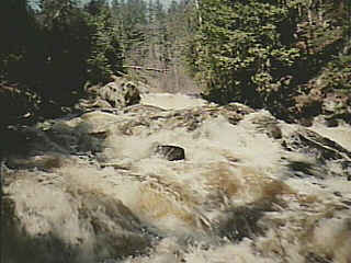 Pinnacle Falls, approach