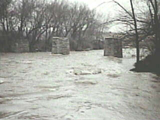 Jacobus Park bridge piers