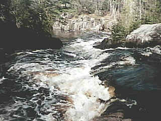 Big South Falls, looking downstream