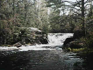 Big South Falls, looking upstream