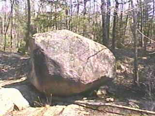 glacial erratic boulder