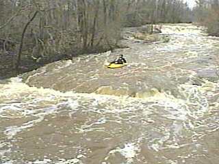 Sauk Creek, short ledge