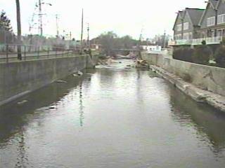 walled in section before harbor